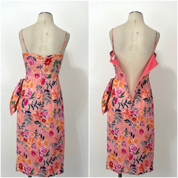 Lovers + Friends- Sunset Floral Orchid Dress XS - Picture 5 of 8